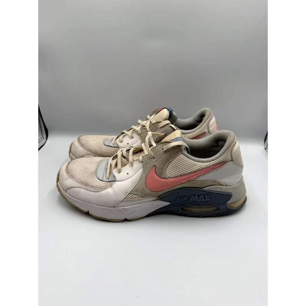 Nike Air Max Excee Indigo Fog CD4165-103 Men 14 Sneaker White Mesh Lace Up Shoes - Picture 2 of 9
